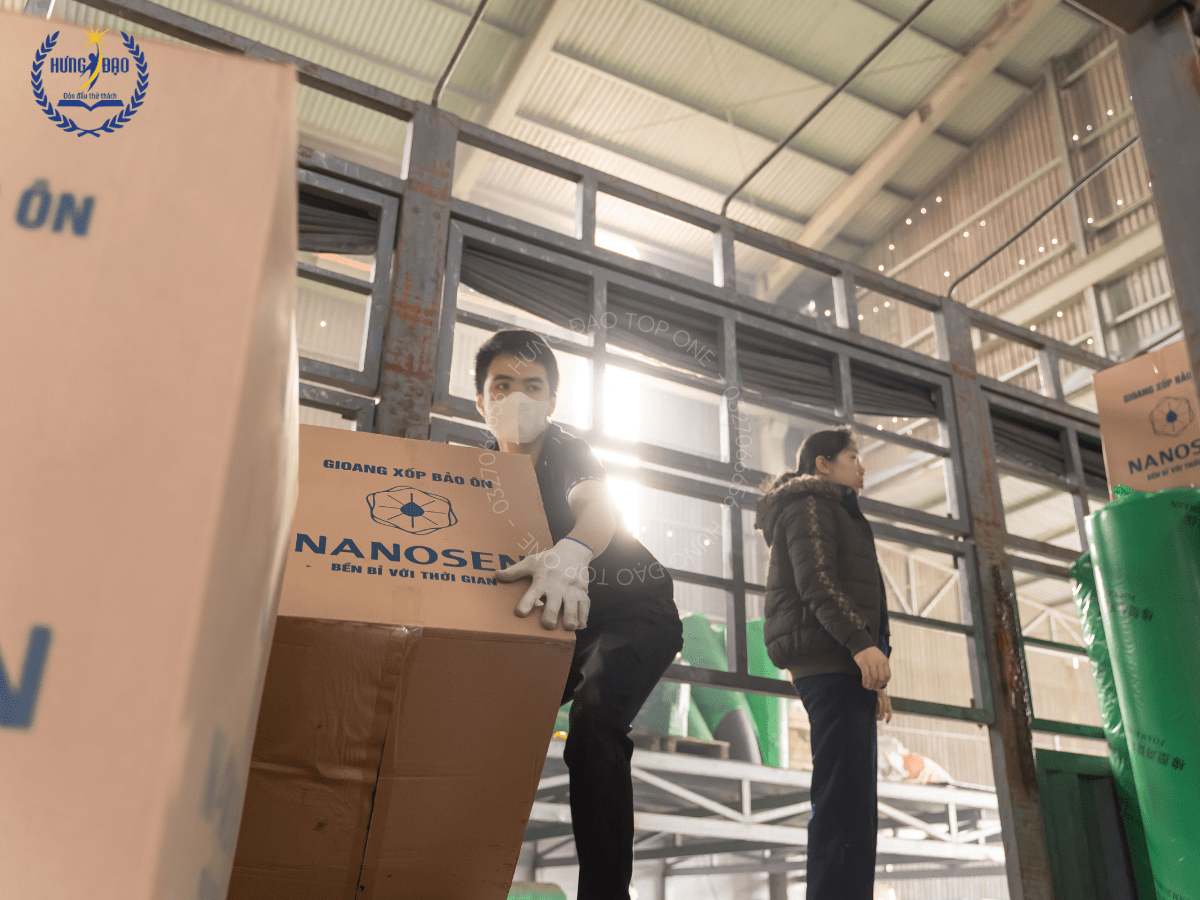 Hưng Đạo Top One bàn giao đơn hàng xốp bảo ôn cao su lưu hóa NBR trị giá 1 tỷ tại Hưng Yên (1)